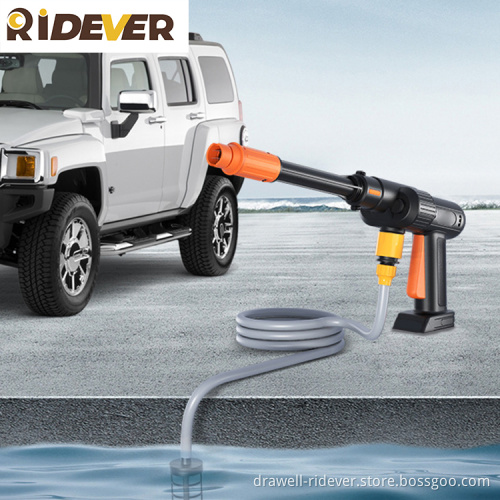 Ridever Washer Car Alloy Plunger Pump 12V Wired Car Washer Portable High Pressure Car Washer